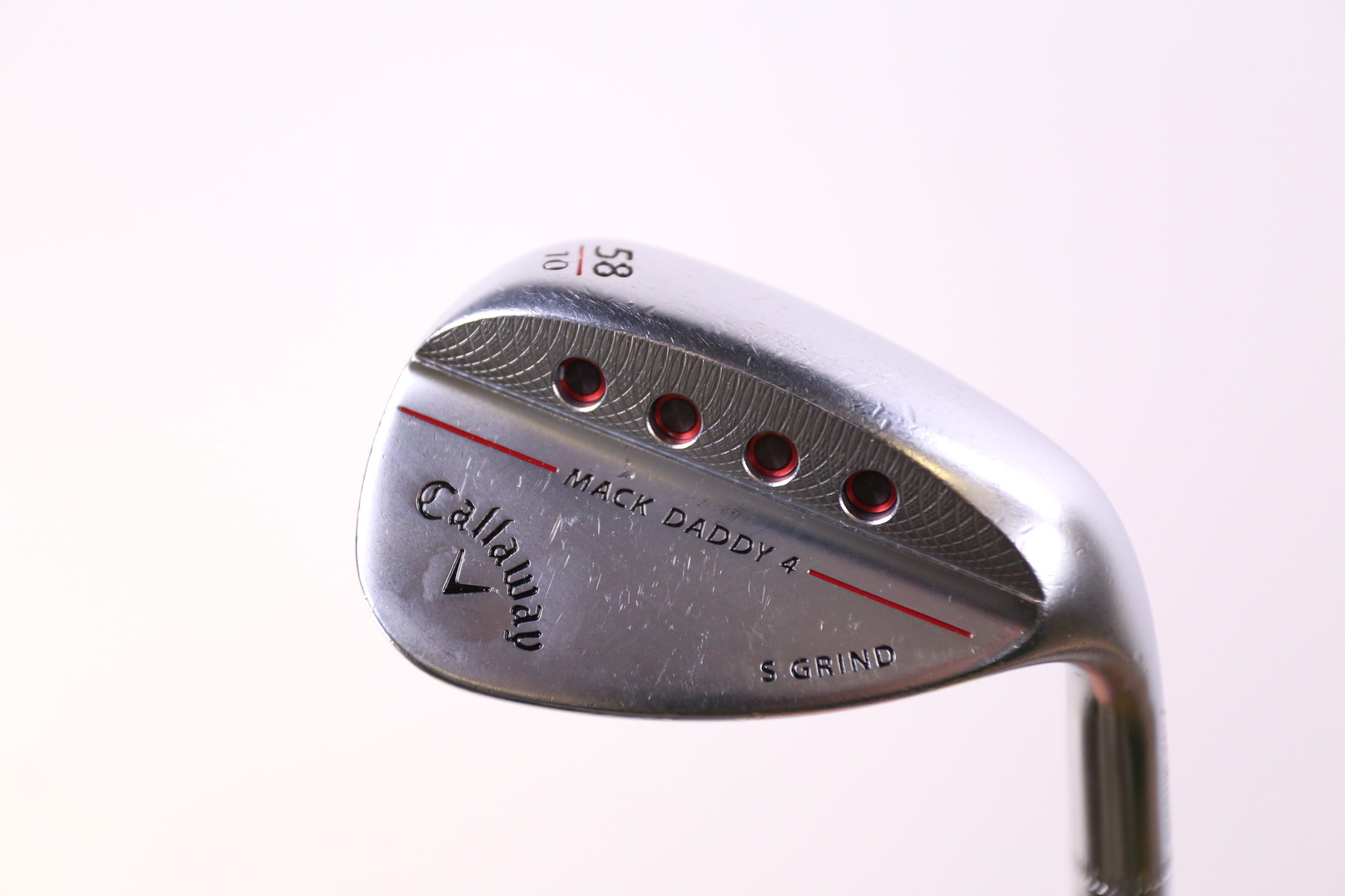 Used Callaway MD4 Chrome S Grind Lob Wedge 58° Right Handed Wedge Flex - Perfect for Short Game Shots & Bunker Play