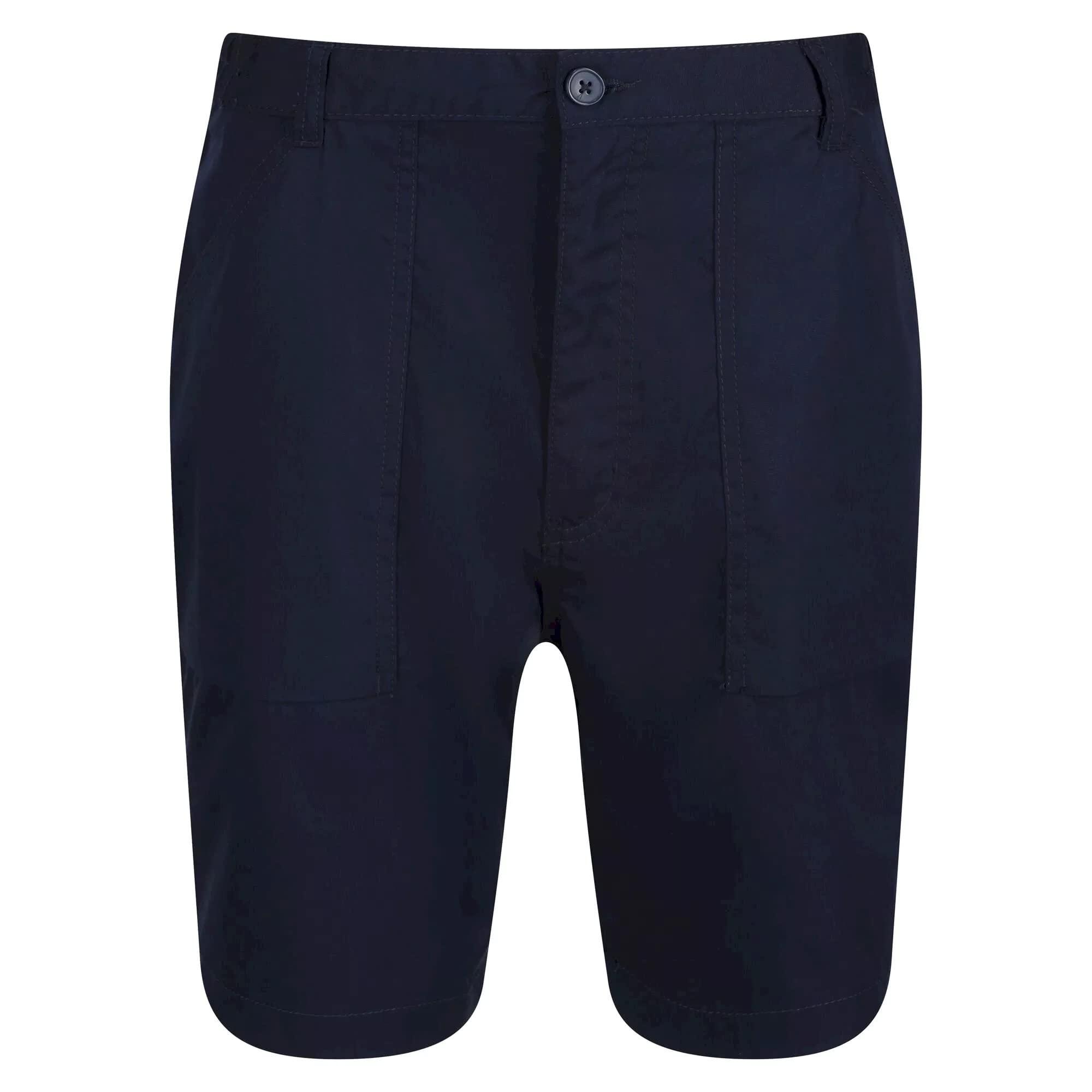 Men's 34 Inch Quick-Dry Action Shorts - Navy Blue - Lightweight & Comfortable for Running, Hiking, Gym & Outdoor Activities
