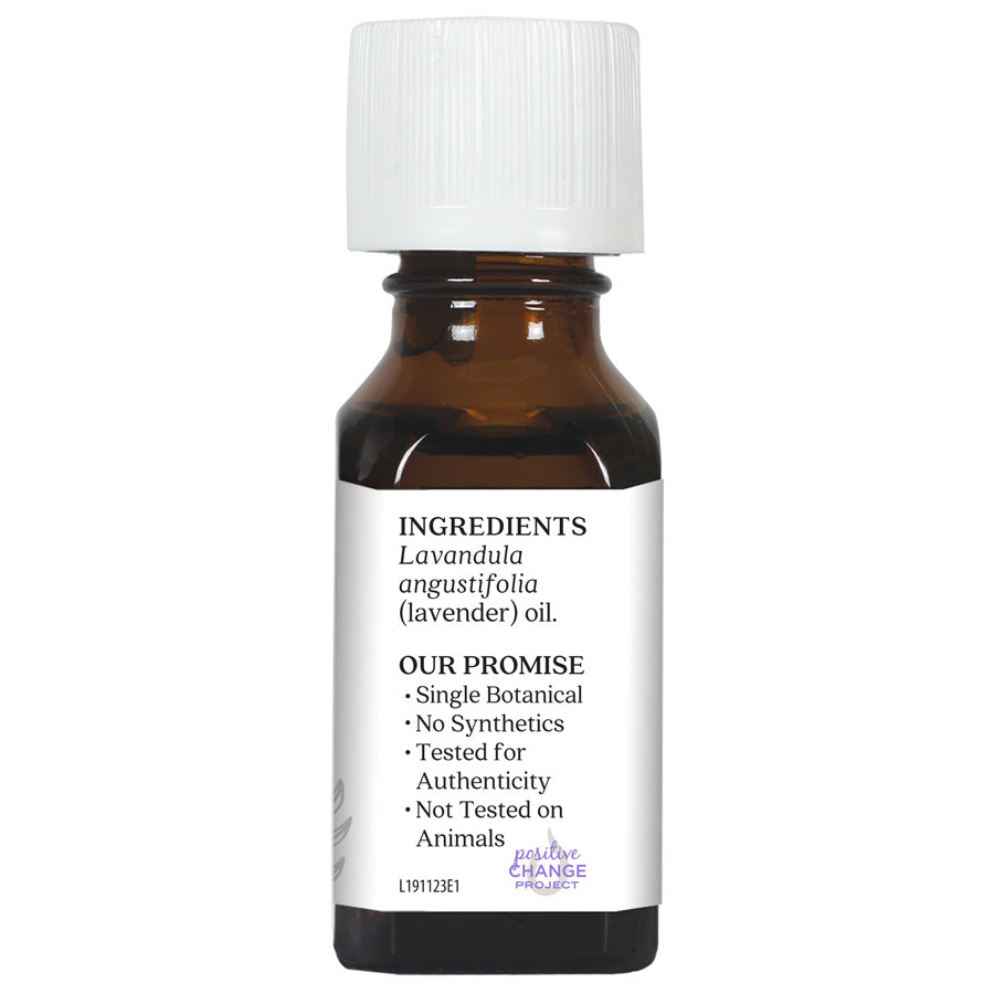 Pure Lavender Essential Oil - 0.5 oz (15ml) for Aromatherapy, Relaxation & Skin Care | Natural Stress Relief & Sleep Aid