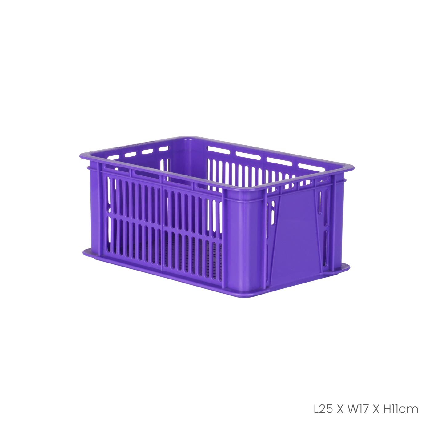 Heavy Duty Industrial Storage Basket with Handle - ID4733 - Perfect for Warehouse Organization, Tool Storage, and Home Garage Use