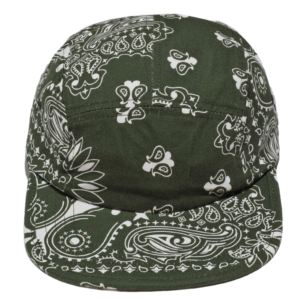 FR2 Paisley Cap in Khaki - Stylish & Trendy Baseball Hat for Men & Women - Perfect for Outdoor Activities, Sports & Casual Wear