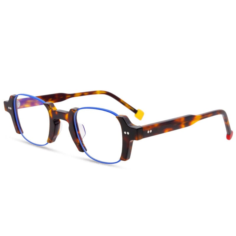 Custom Sinjin Round Acetate Eyeglasses Frames - Personalized Optical Glasses for Men & Women - Perfect for Reading, Work, and Fashion Accessories