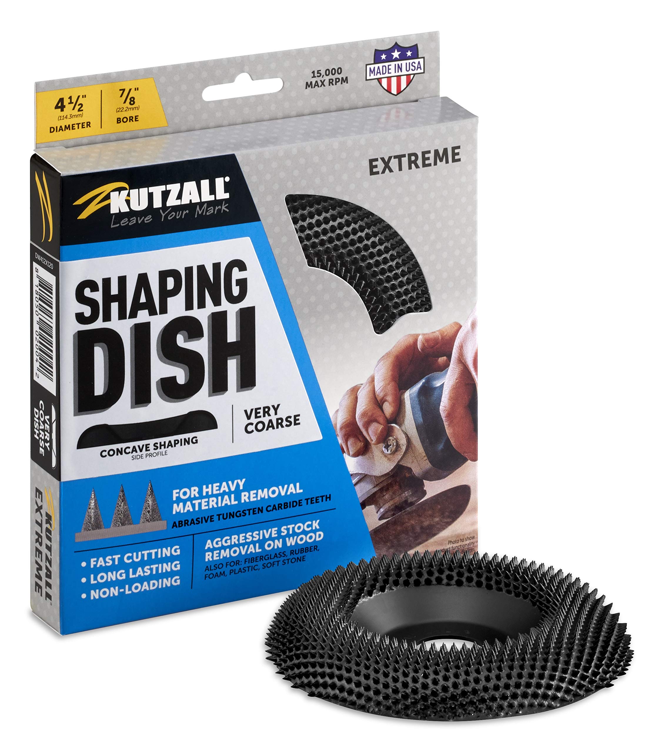 Kutzall Extreme Shaping Dish - Very Coarse, 4-1/2
