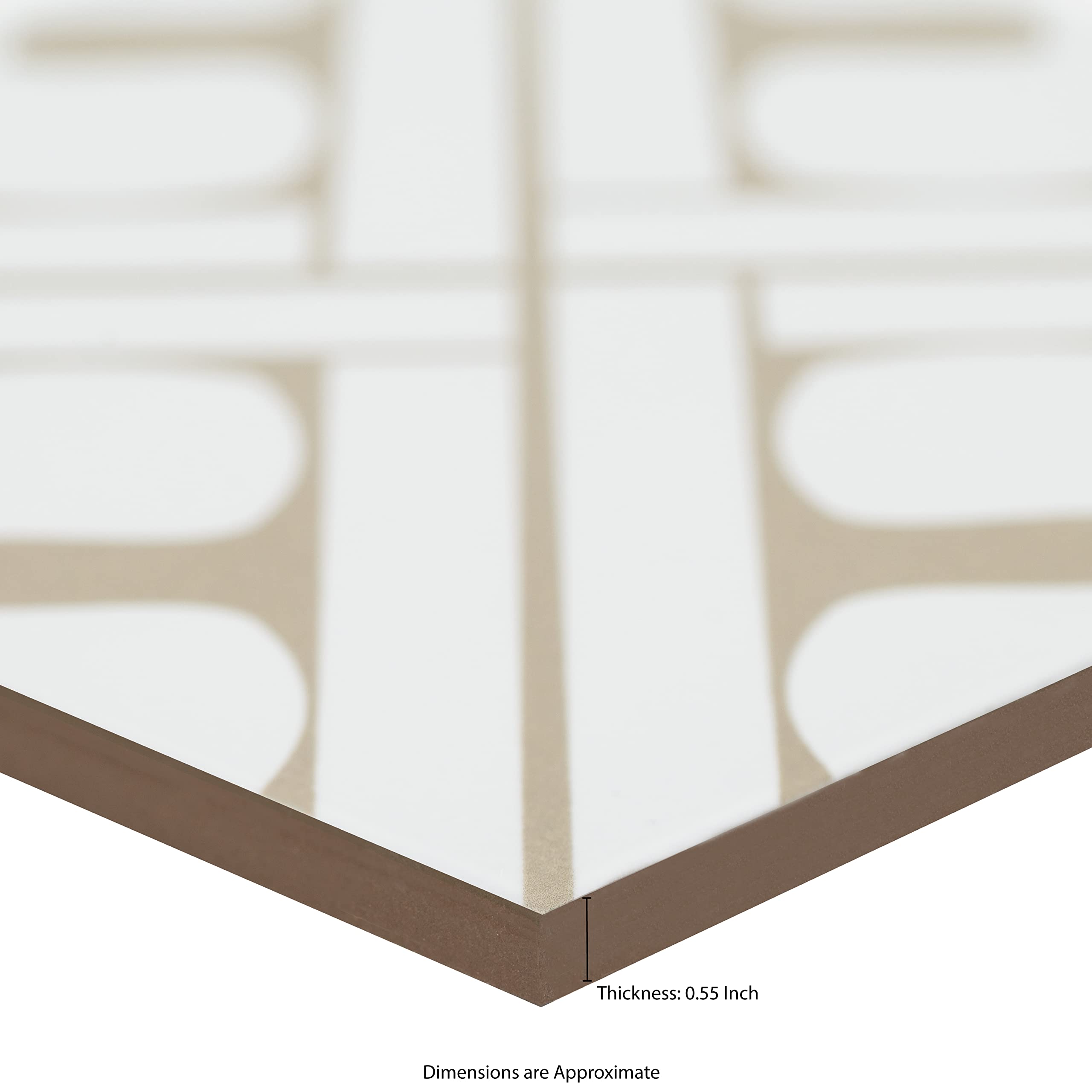MSI Elora 8x8 Inch Encaustic Matte Porcelain Tile - Waterproof Floor & Wall Tile for Bathroom, Kitchen Backsplash, Shower, Accent Wall - Perfect for Modern Home Decor & Commercial Spaces