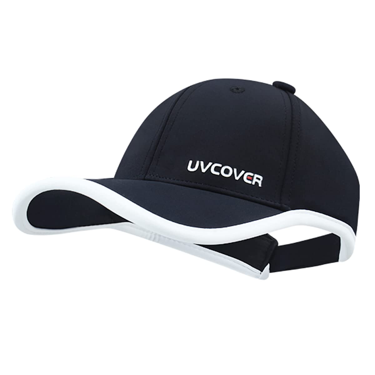 Women's Summer Baseball Cap - Adjustable Ponytail Golf Hat for Running, Fashionable Black Trucker Hat - Perfect for Outdoor Sports, Casual Wear & Travel