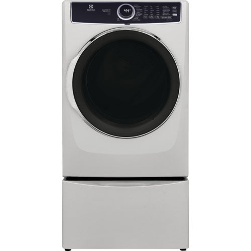 Electrolux ELFE763CAW 8.0 Cu. Ft. Front Load Electric Dryer - White | Large Capacity, Energy Efficient | Perfect for Laundry Rooms & Apartments