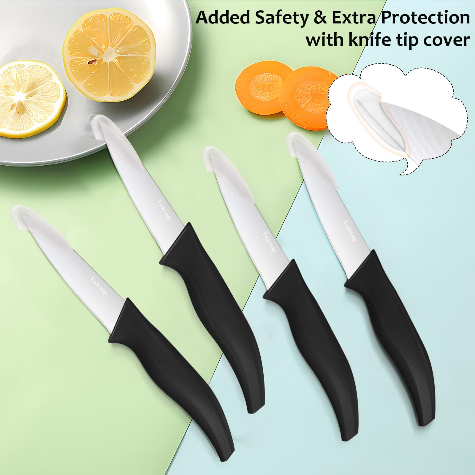 4-Piece Paring Knife Set - 4