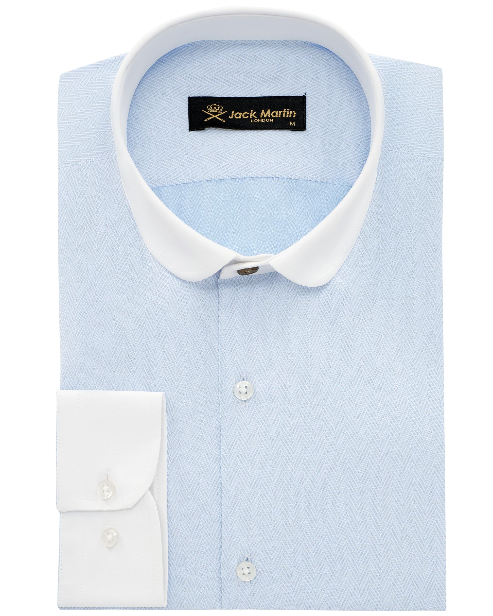 Vintage 1920s Style Club Collar Dress Shirts for Men - Long Sleeve Formal & Casual Button Up Shirts | Perfect for Gatsby Parties, Weddings, and Retro Fashion Events