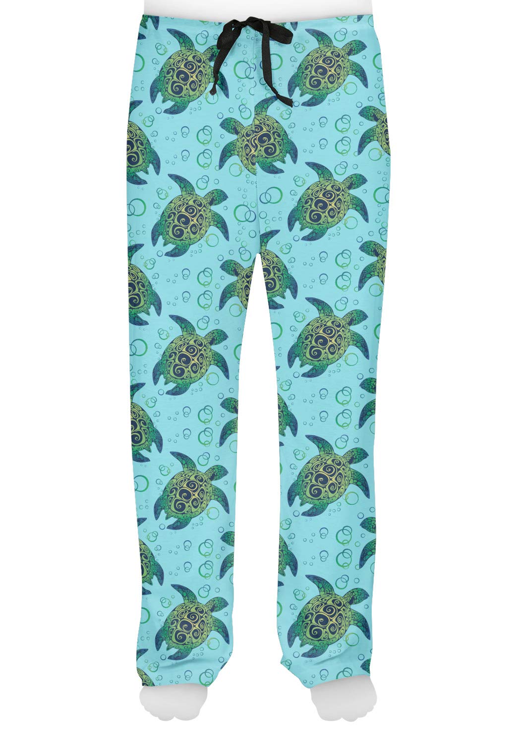 Sea Turtles Men's Pajama Pants - Soft Cotton Sleepwear for Lounge & Nightwear - Perfect for Relaxing at Home, Gift for Him