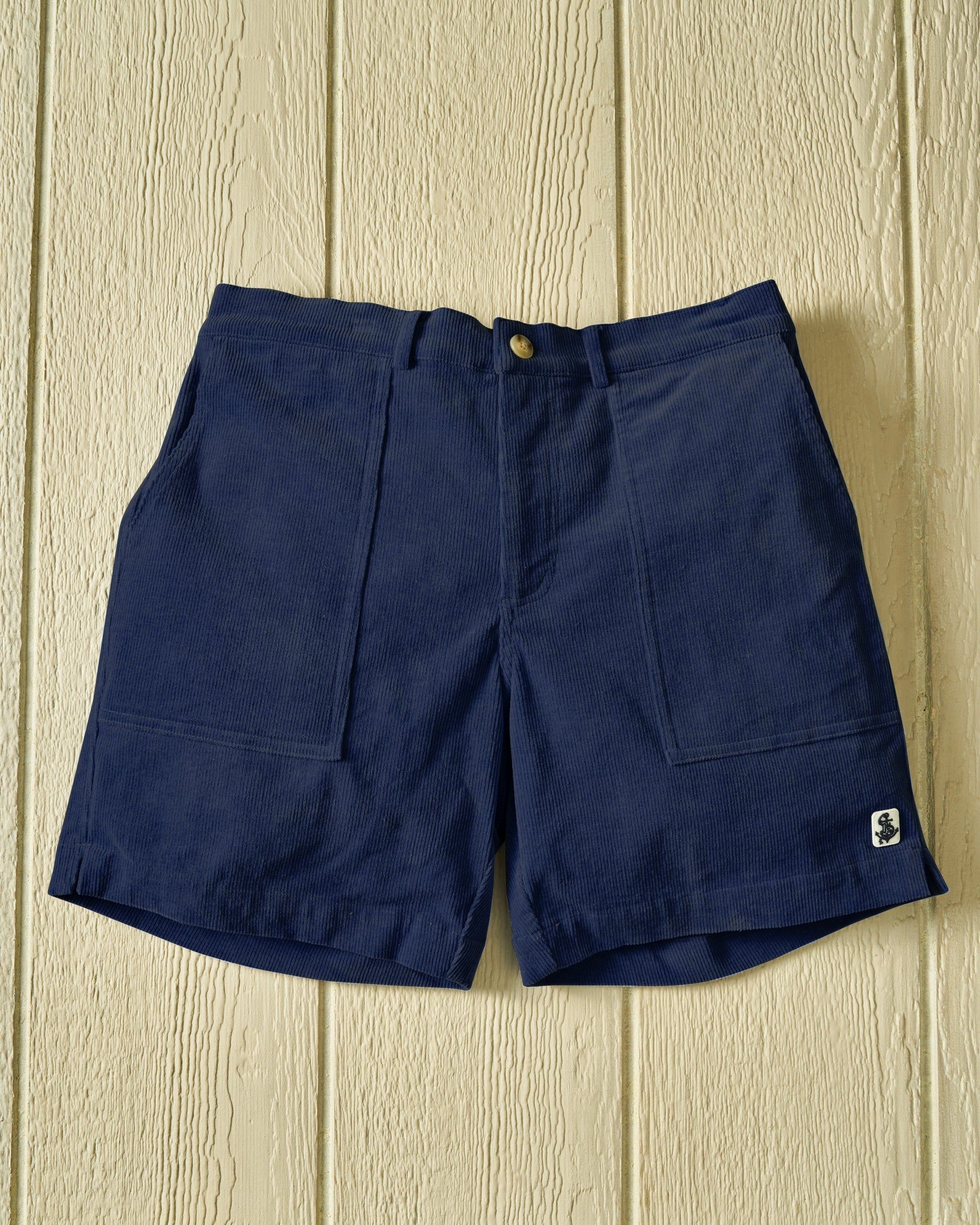 Ventura Shorts in Navy Corduroy - Comfortable Men's Casual Shorts for Summer, Outdoor Activities & Travel
