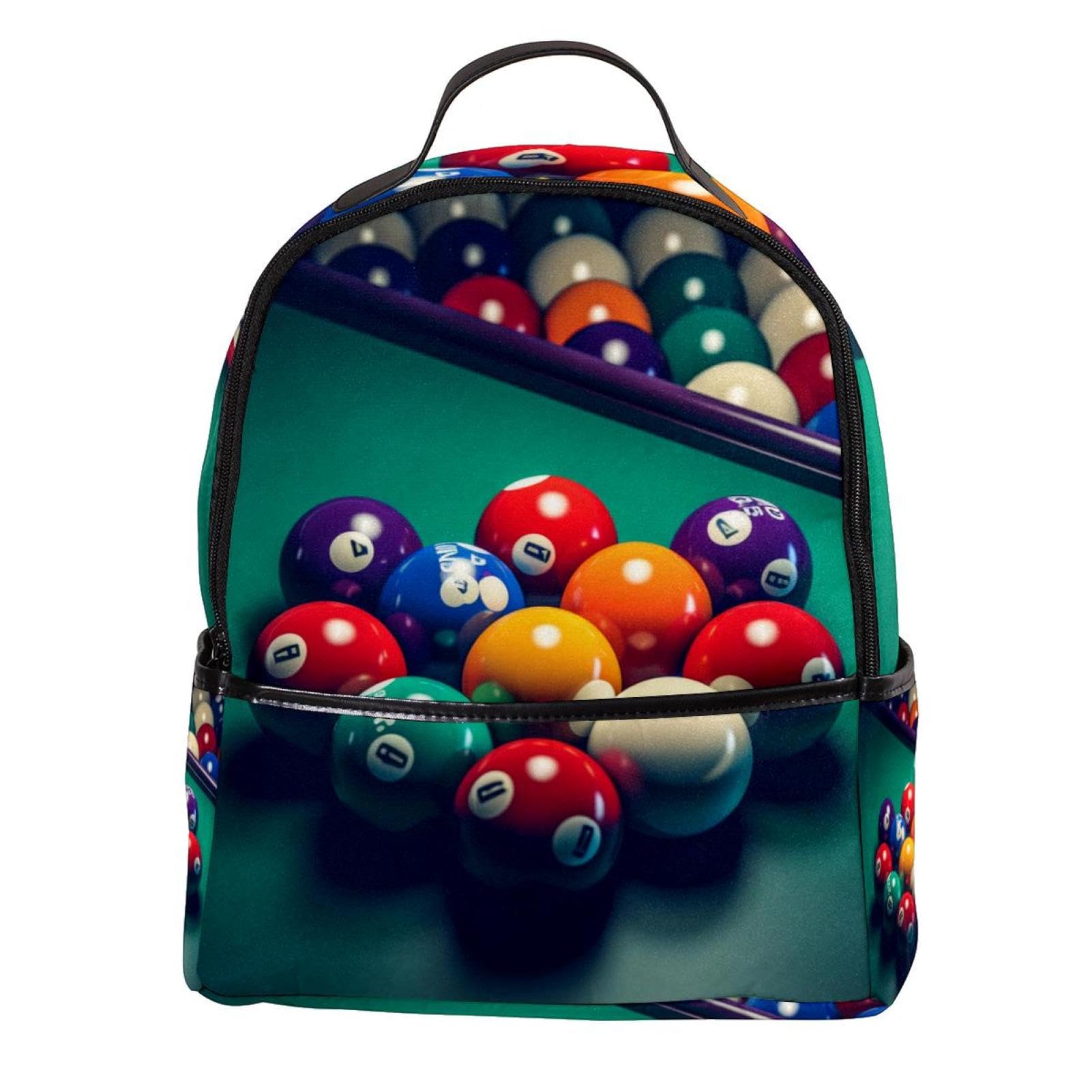 Stylish Travel Backpack for Women & Men - Durable Carry-On Backpack for Billiards, Business Trips & Outdoor Adventures