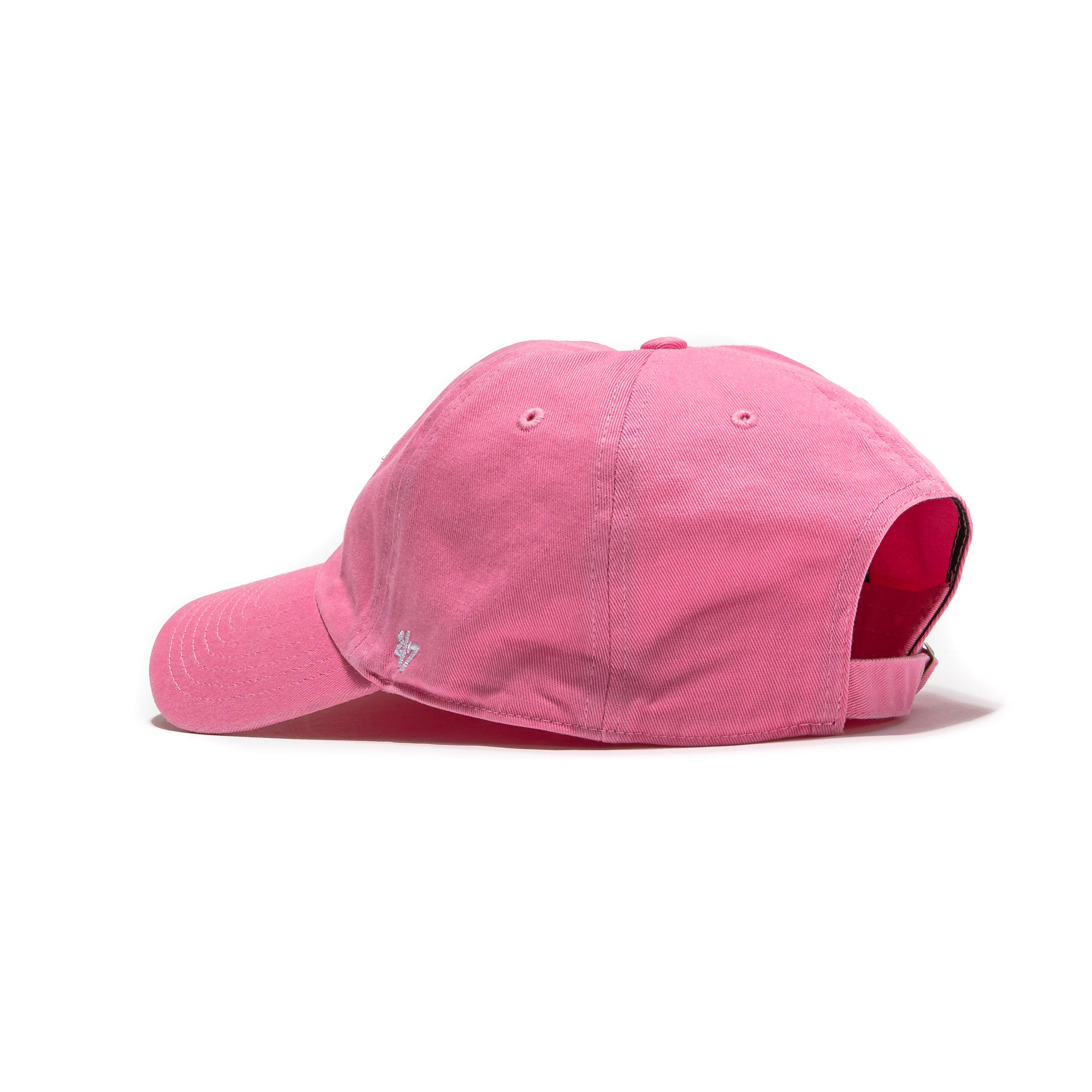 47 Brand Los Angeles Dodgers Cleanup Adjustable Baseball Cap - Pink | Snapback Hat for Men & Women | Perfect for Games, Outdoor Activities & Casual Wear