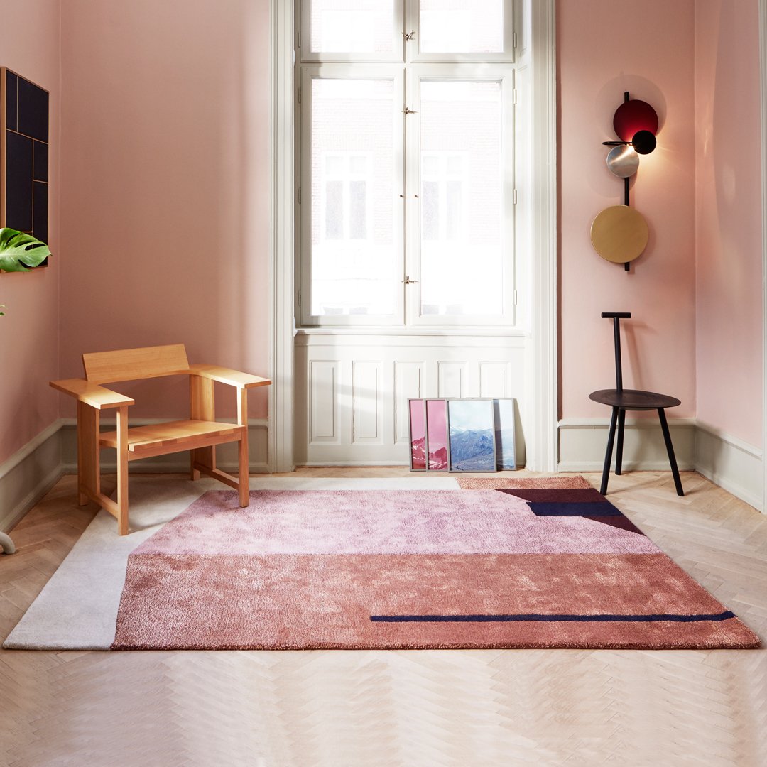 Ouur Arqui Rug - Soft and Stylish Non-Slip Area Rug for Living Room, Bedroom, Dining Area | Perfect for Home Decor and Comfortable Seating