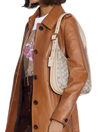 Coach Ergo Medium Shoulder Bag - Signature Jacquard Crossbody Purse for Women | Perfect for Work, Travel & Everyday Use