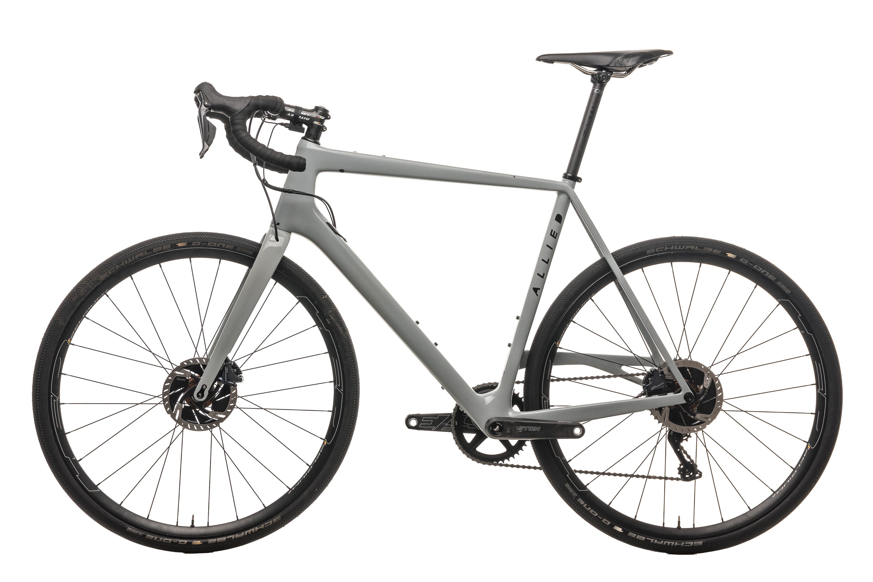 Allied Able Gravel Bike 2020 - X Large Size | Lightweight Carbon Frame, Disc Brakes | Perfect for Adventure Cycling, Commuting & Off-Road Trails