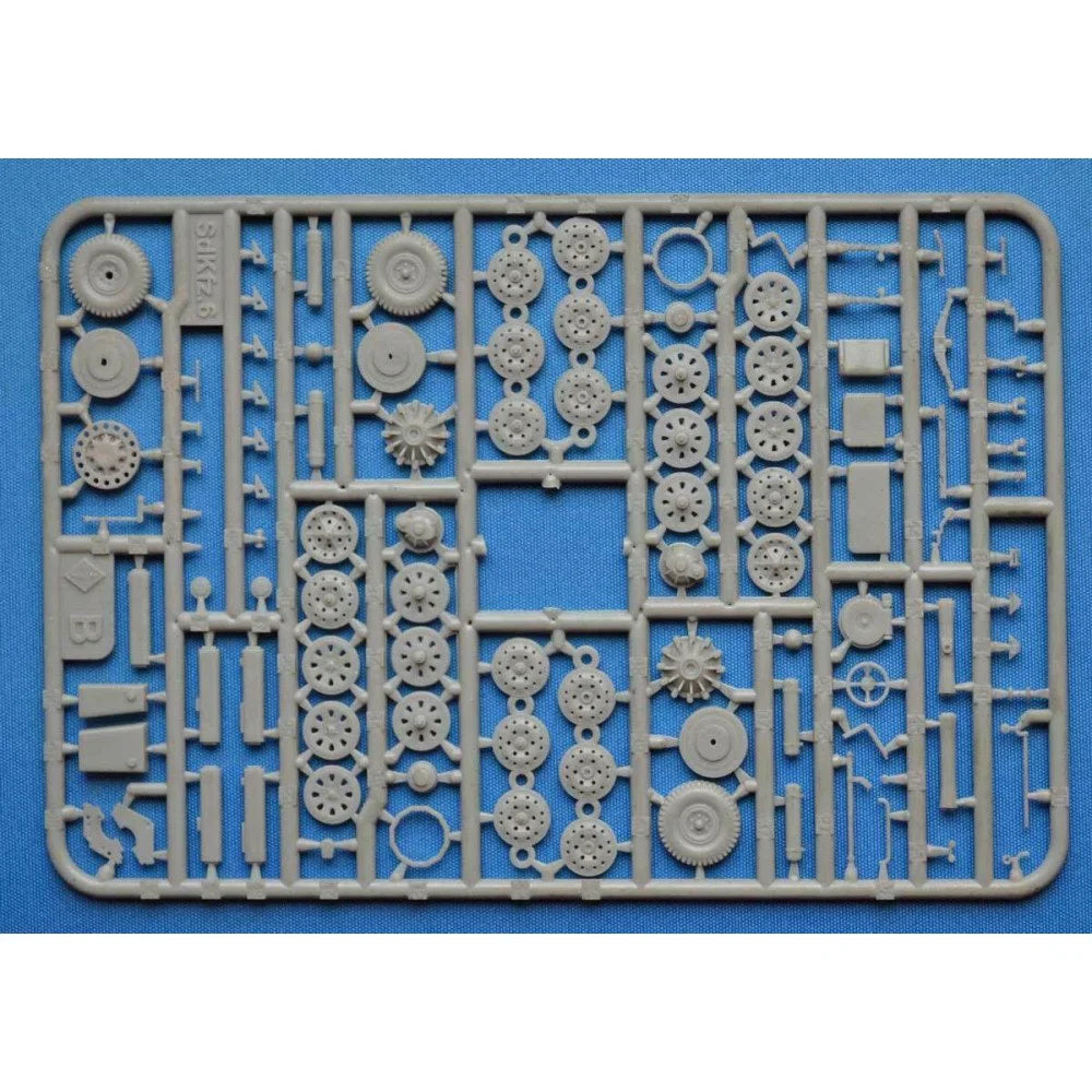1/72 Scale SdKfz.6/2 3.7cm Flak 36 German Anti-Aircraft Gun Model Kit - Ace Models 72573 - Perfect for Military Collectors & WWII Diorama Building