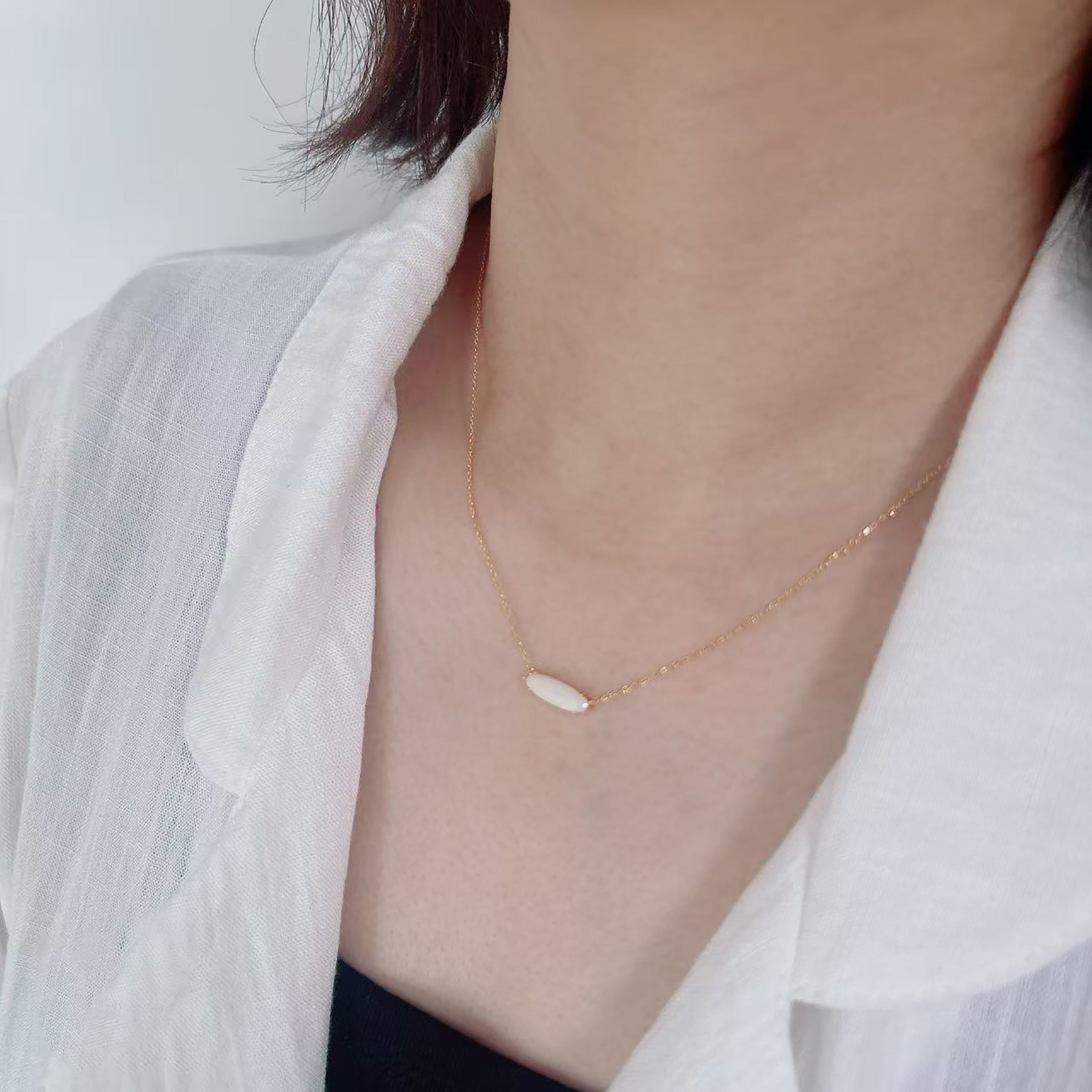 Breast Milk Necklace - Handmade Keepsake Jewelry for Moms - Perfect for Mother's Day, Baby Shower & Memorial Gifts