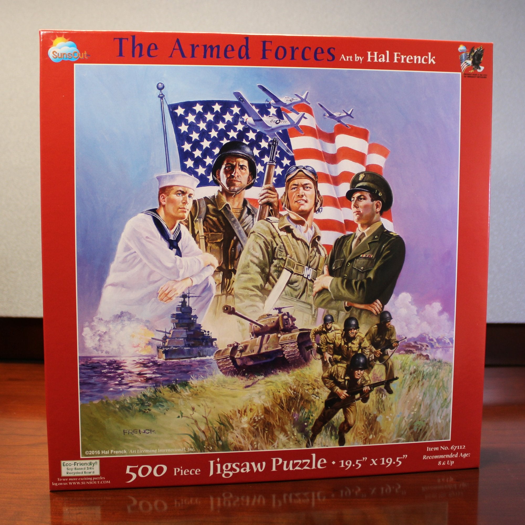 Military Armed Forces Puzzle - 1000 Piece Jigsaw Puzzle for Adults & Kids - Perfect for Family Game Night & Educational Activities