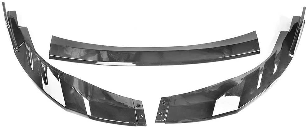 2020-2021 Toyota Corolla Sedan Front Lip Spoiler Kit - 3-Piece Set for L, LE, XLE Models | Enhance Style & Aerodynamics for Daily Driving & Car Shows