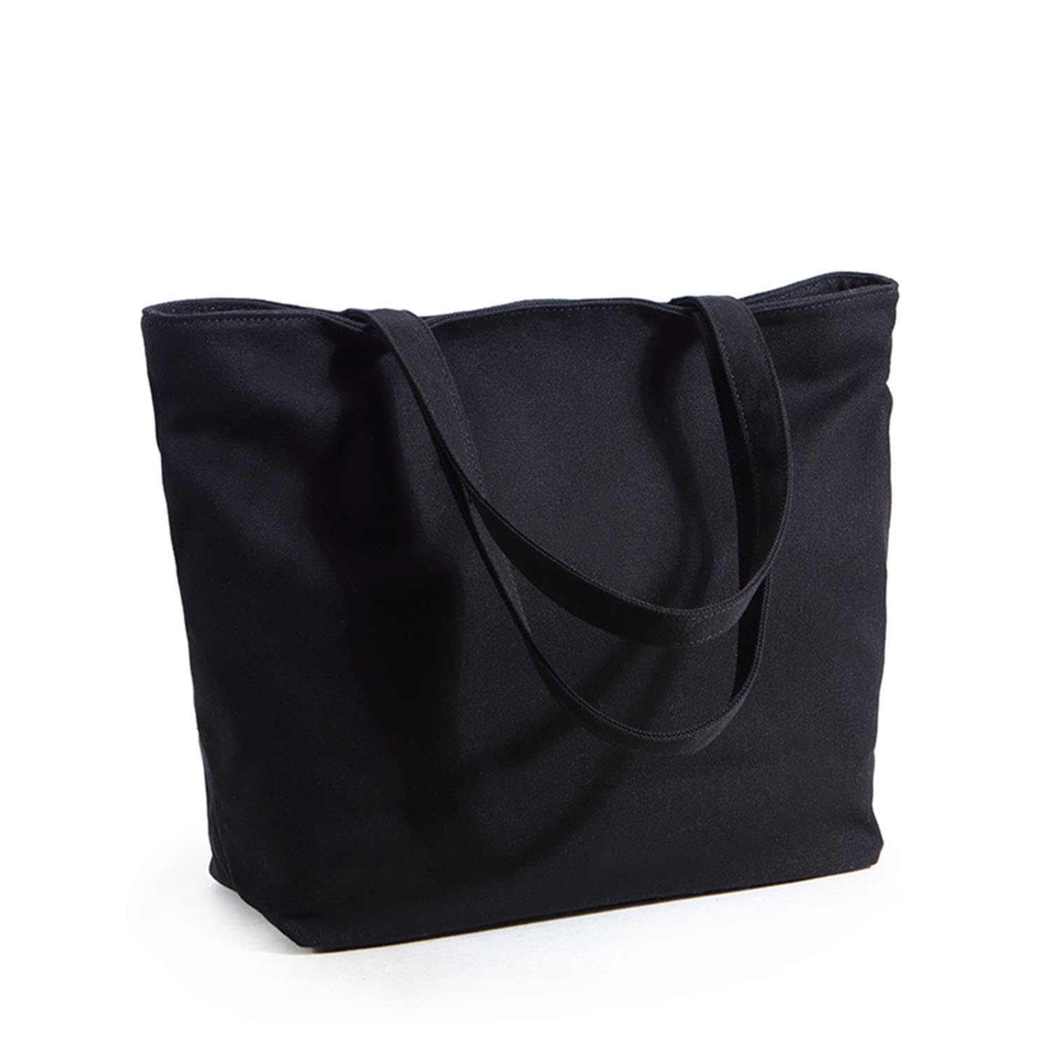 Women's Cotton Canvas Tote Bag - Stylish Shoulder Handbag for Travel, Shopping & Everyday Use | Durable & Lightweight Purse for Work, Beach & Casual Outings