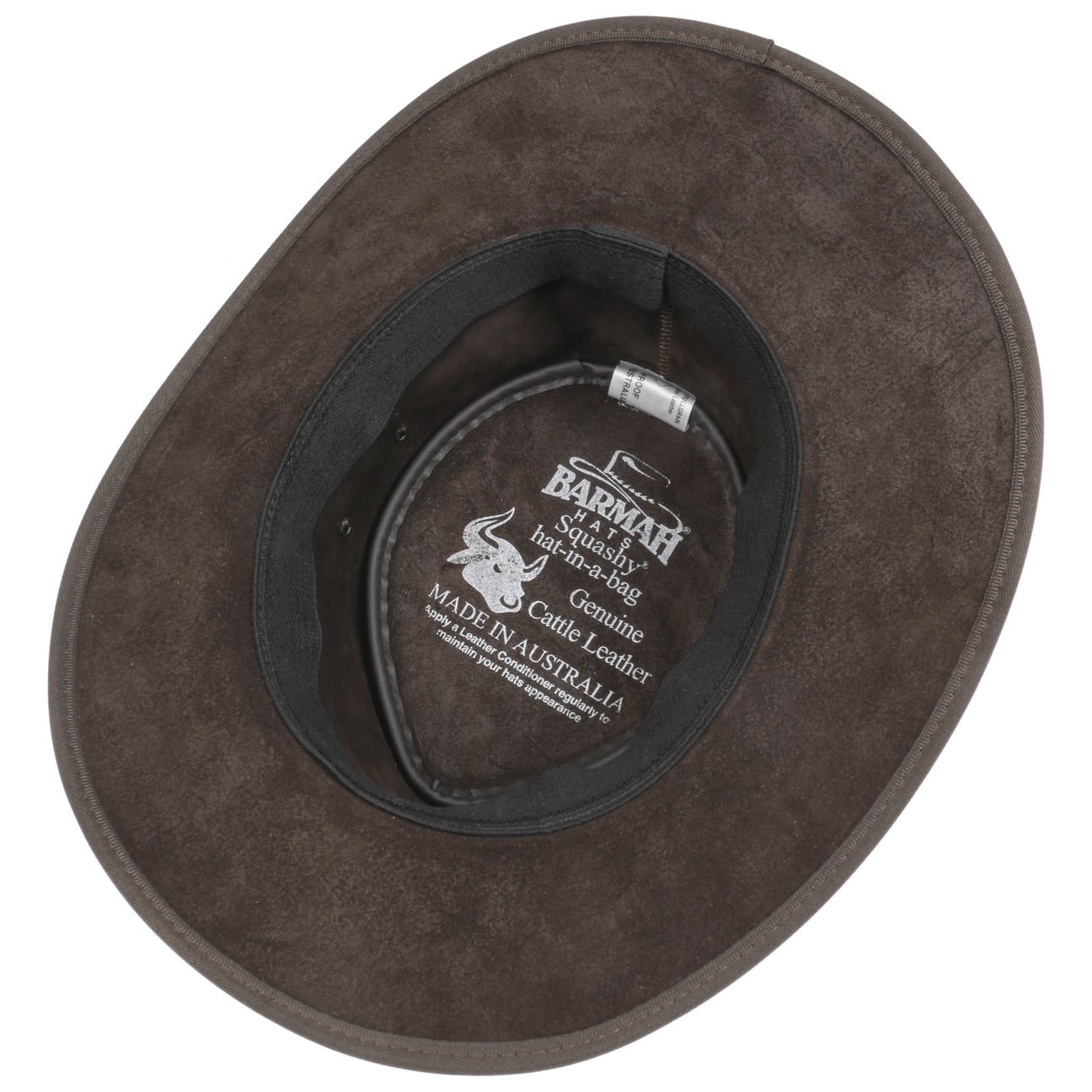 Premium BARMAH Outback Leather Hat - Durable & Stylish Cowhide Bush Hat for Men & Women - Perfect for Outdoor Adventures, Hiking, and Travel