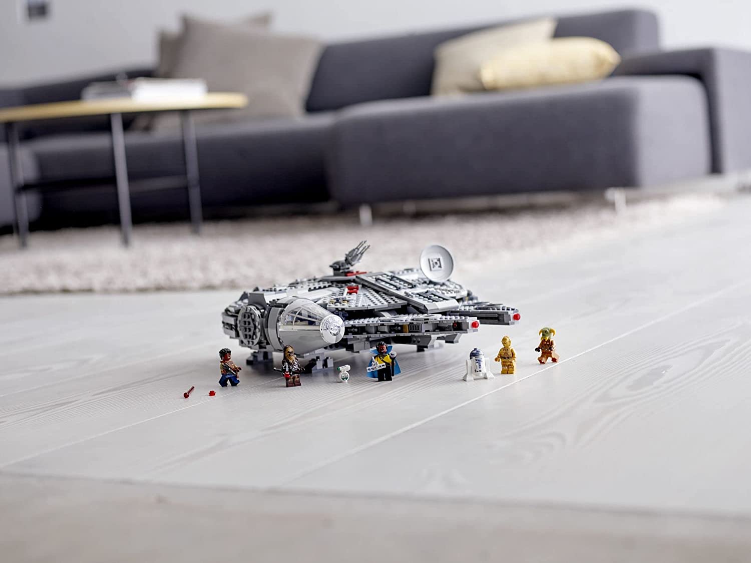 LEGO Star Wars The Rise of Skywalker Millennium Falcon 75257 Building Kit - Ultimate Collectible Starship Model for Adults & Kids - Perfect for Display, Play & Star Wars Fans Collection