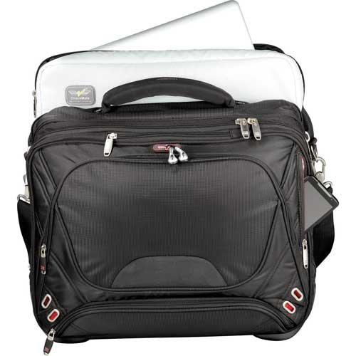 Checkpoint-Friendly 17-Inch Wheeled Laptop Case for MacBook Pro & Large Laptops - TSA Approved Carry-On Computer Bag for Business Travel & Commuting