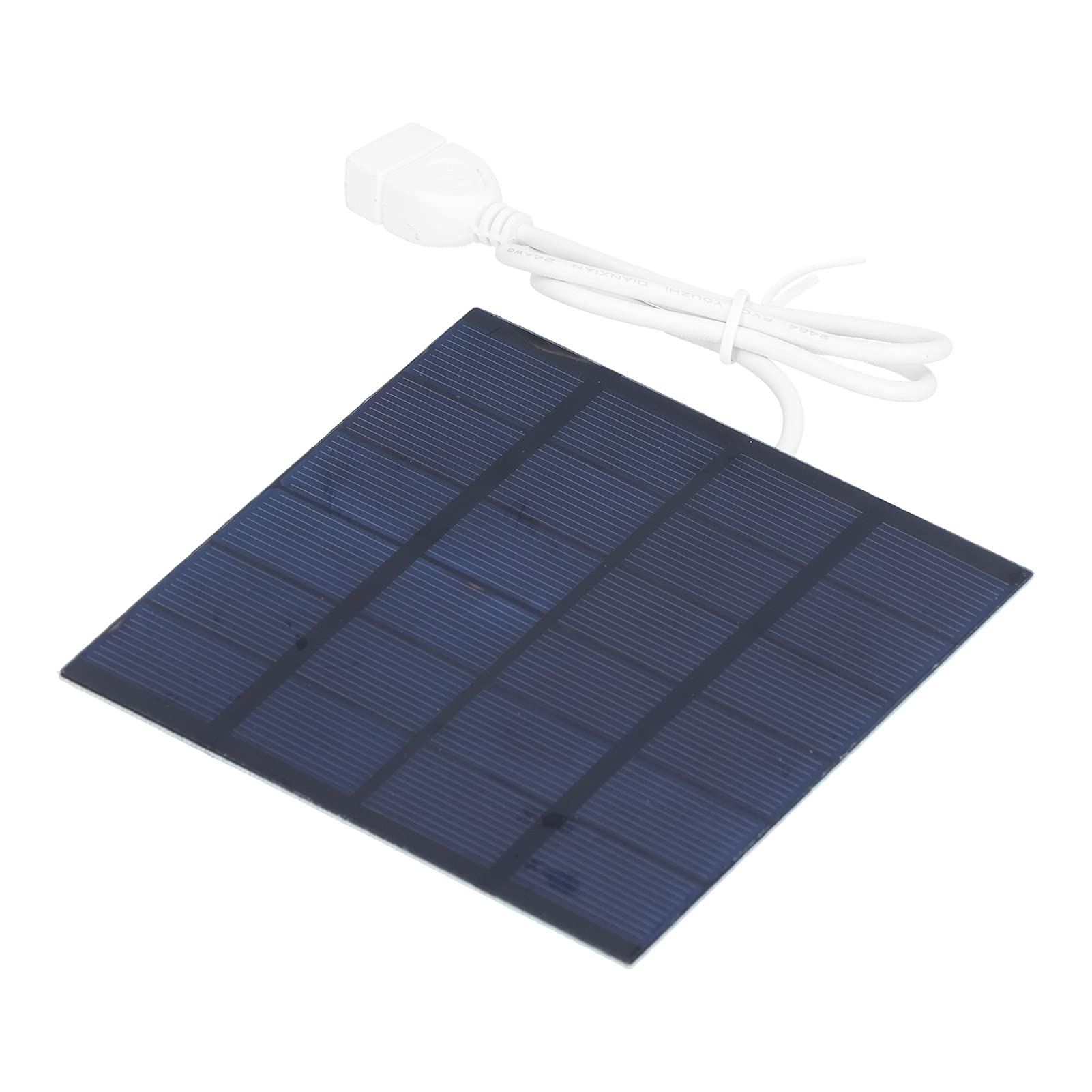 FTVOGUE 1.5W 6V Mini Portable Solar Panel - 4.3x4.3in Polysilicon Solar Charger for Rechargeable Batteries, Emergency Power, Camping & DIY Science Projects - Perfect for Off-Grid Living & Outdoor Adventures