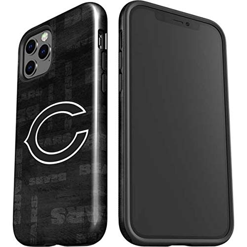 Officially Licensed NFL Chicago Bears Black & White Impact Phone Case for iPhone 12 Pro Max - Durable Protection for Football Games & Everyday Use