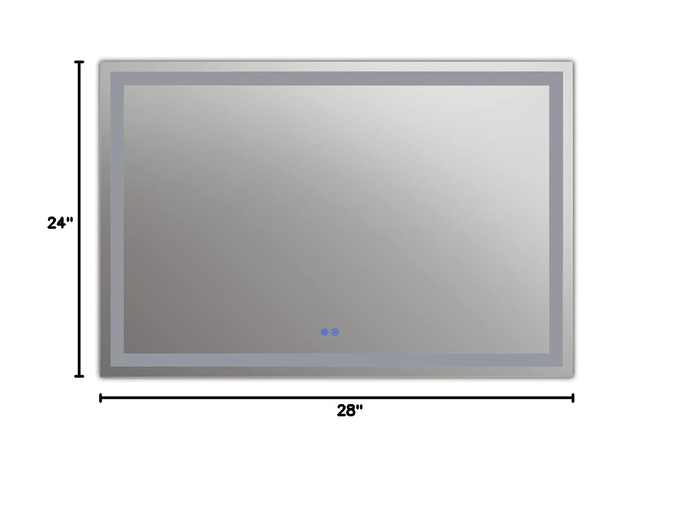 Chloe Lighting Speculo Backlit LED Mirror 28