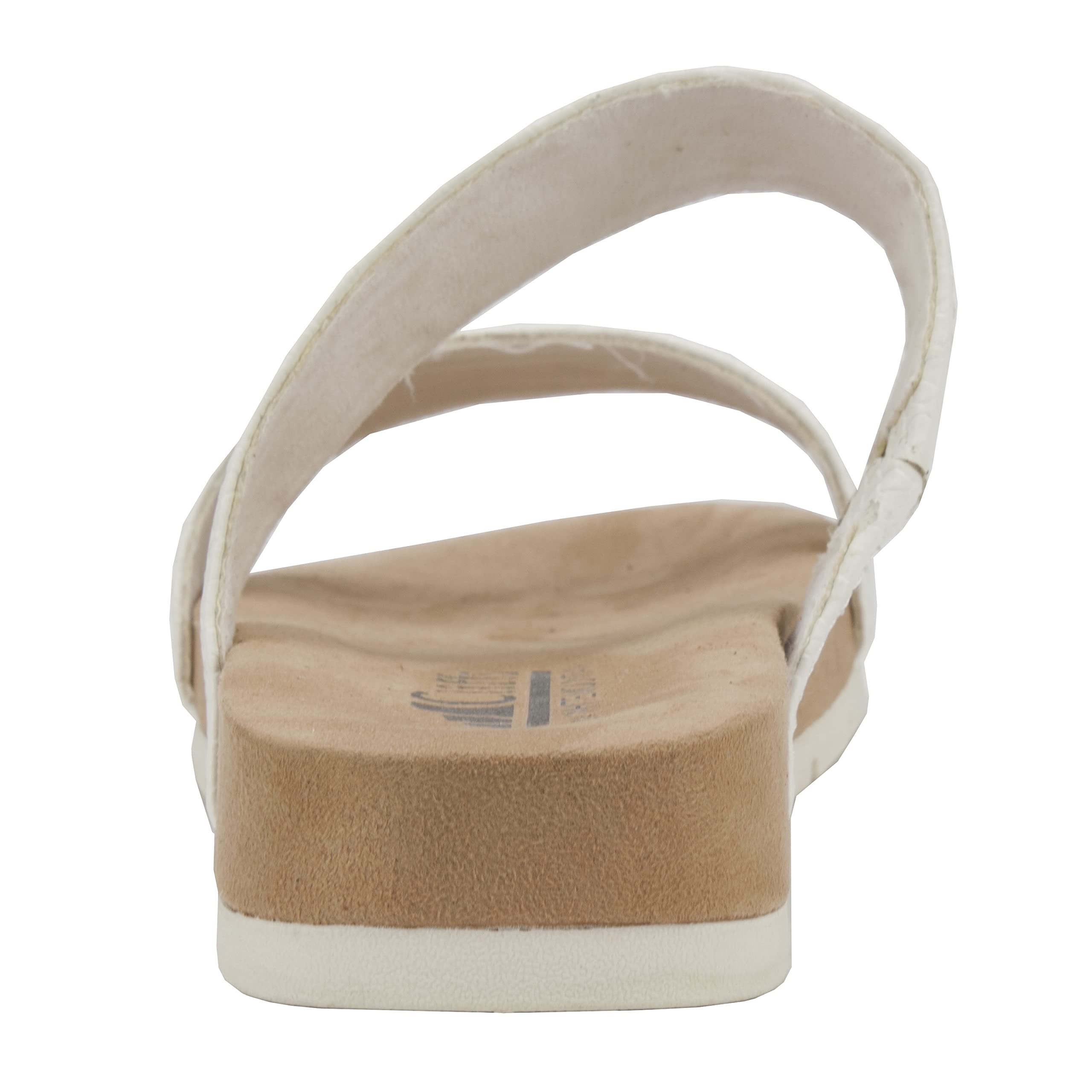 White Mountain Women's Tahlie Slide Sandals - Comfortable Summer Casual Wear