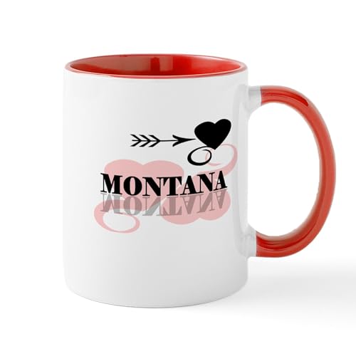 White/Red Inside - Montana Mug