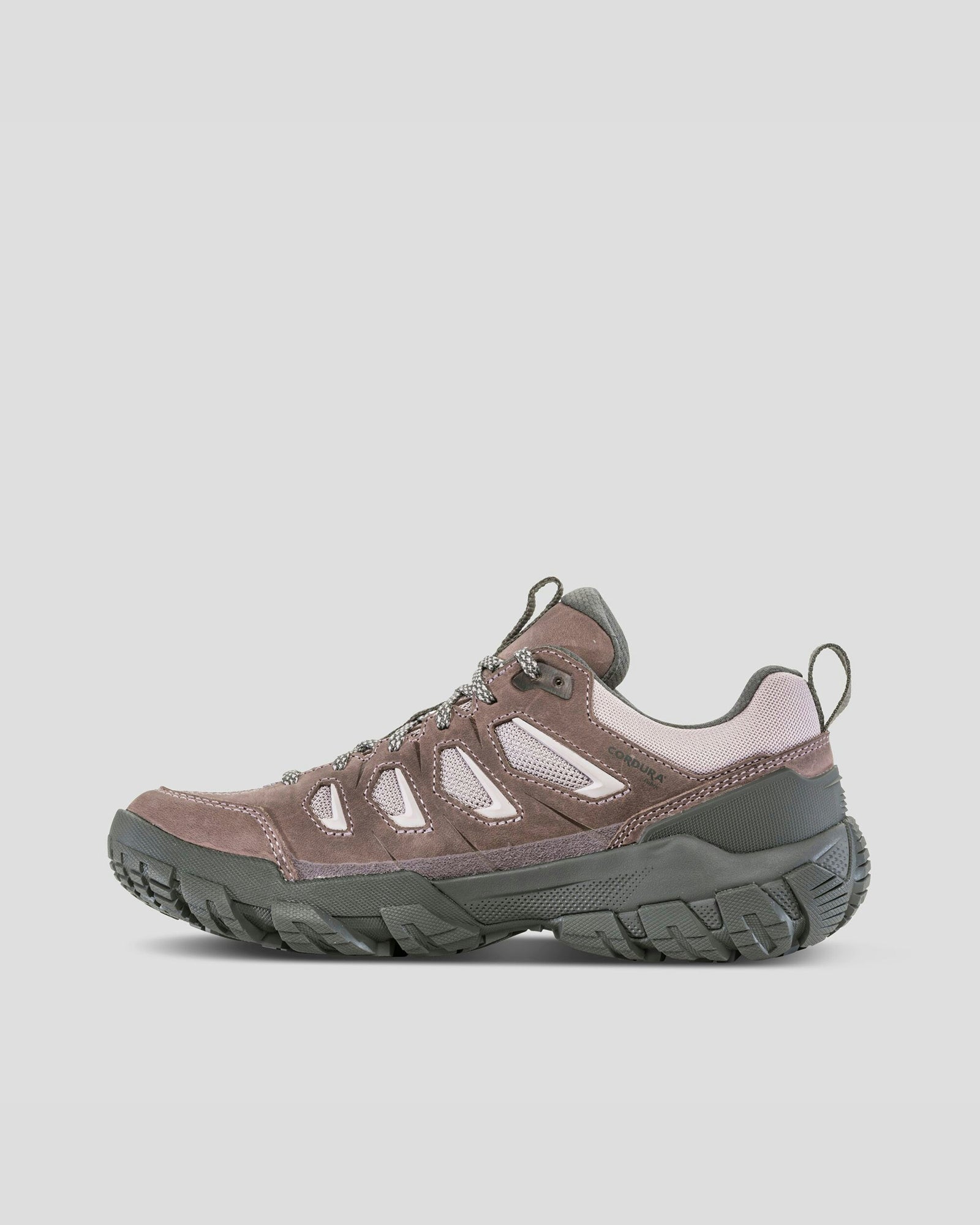 Women's Oboz Sawtooth X Low Waterproof Hiking Shoes Wide Width - Lupine Color | Lightweight Trail Running Shoes for Outdoor Adventures & Daily Walking