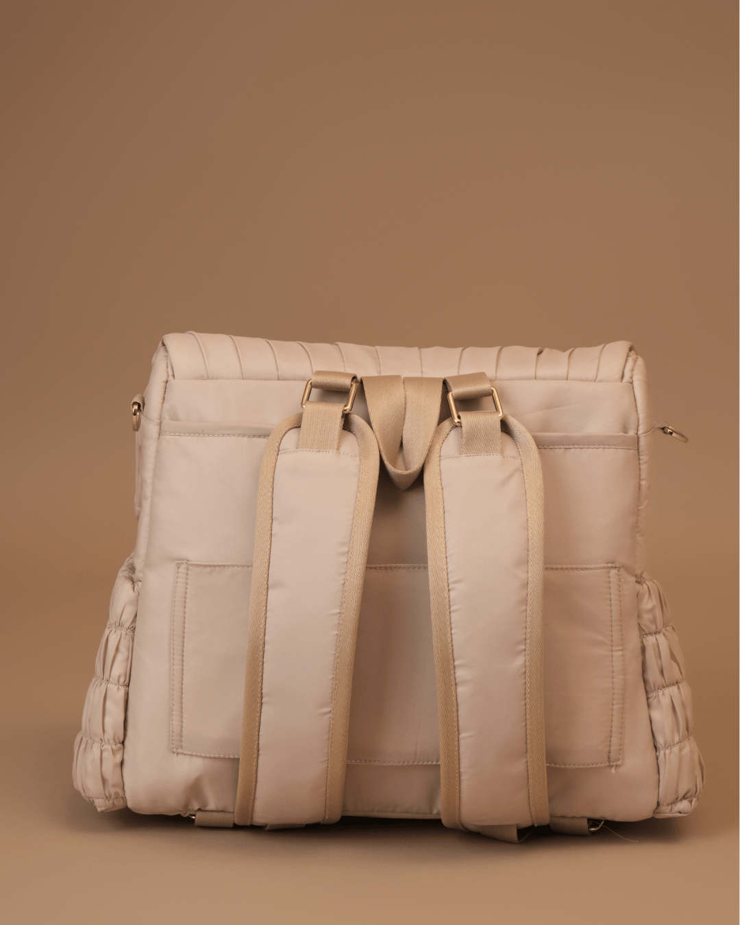 Premium Dune Diaper Bag - Stylish & Spacious Silver Moon Backpack for Parents | Perfect for Travel, Daycare & On-the-Go Baby Essentials