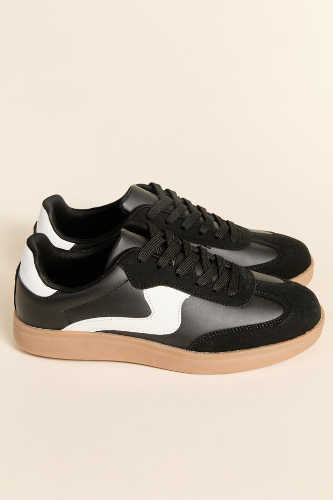 Tiffany Black Swirl Sneakers for Women - Stylish Comfortable Casual Shoes | Perfect for Walking, Running & Everyday Wear