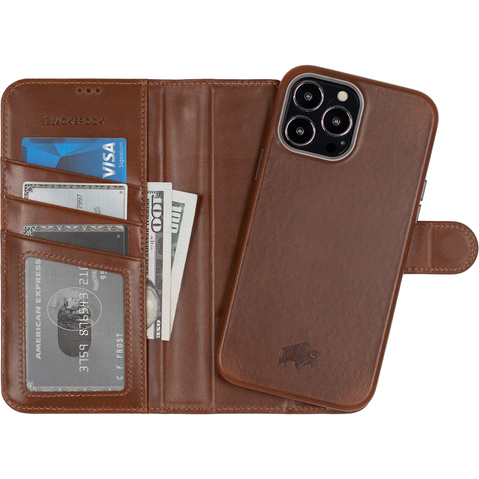 Premium Detachable Wallet Case for iPhone 14 Pro Max (6.7