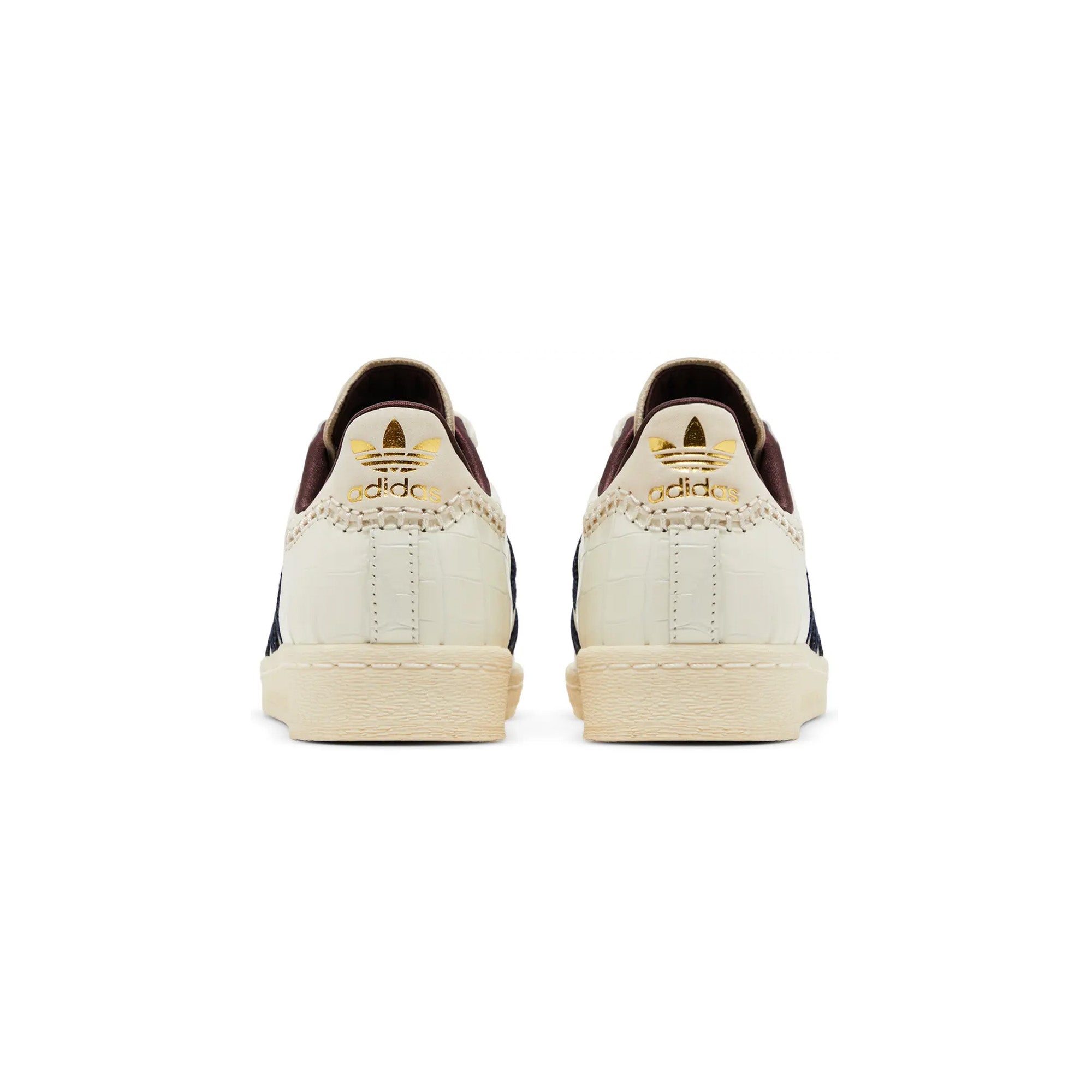 Adidas Superstar Wales Bonner 'White Croc' Sneakers 2024 - Limited Edition White Crocodile Embossed Leather Shoes for Men & Women - Perfect for Streetwear, Casual Outfits and Fashion Collectors