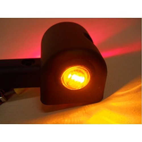 2 Pack Red Amber 3/4