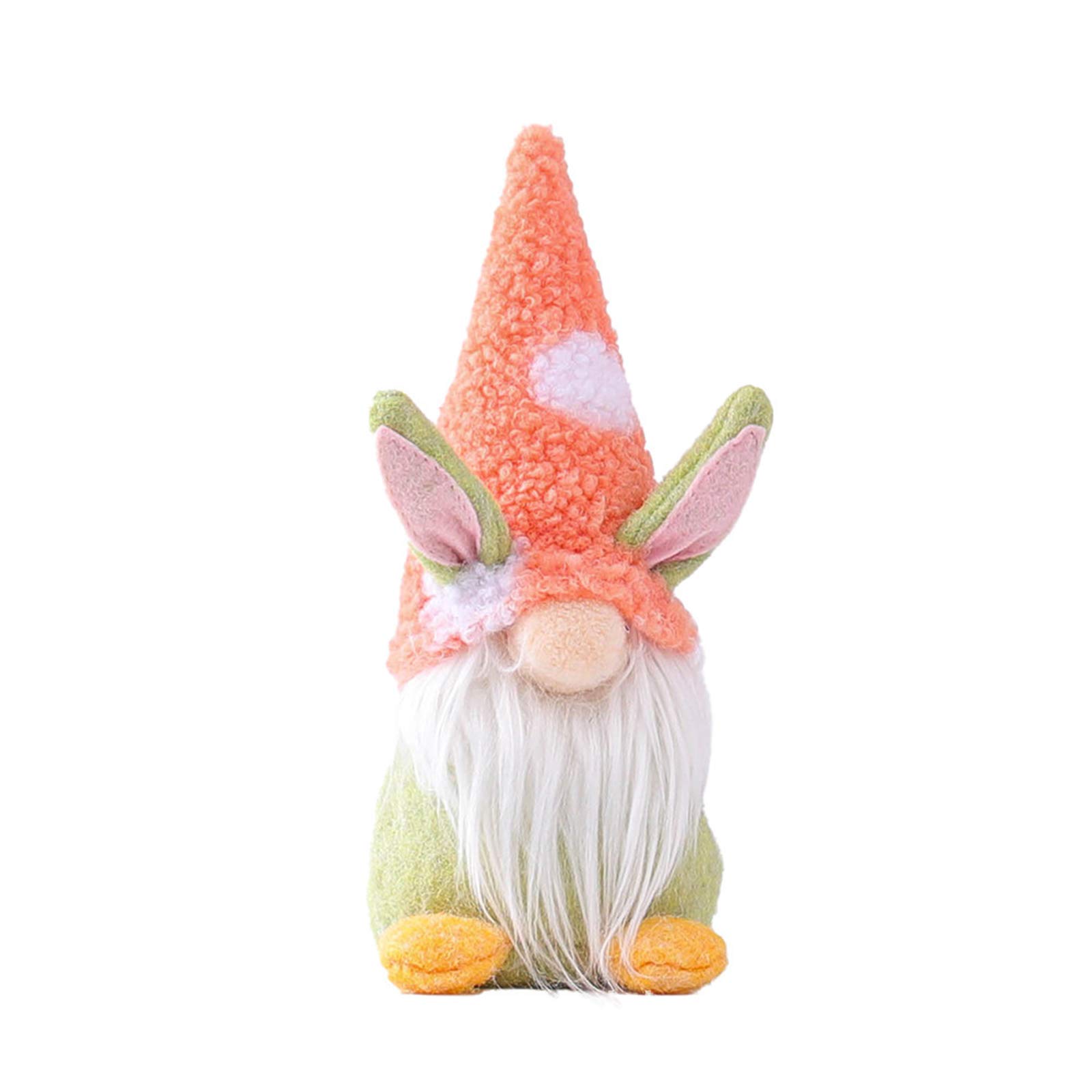 Handmade Easter Bunny Swedish Gnome Plush Doll - Pink Spring Gnome Ornament for Home Decor, Easter Gifts & Scandinavian Nursery Decor | Perfect for Easter Basket Stuffers, Spring Table Centerpieces & Cozy Living Room Accents