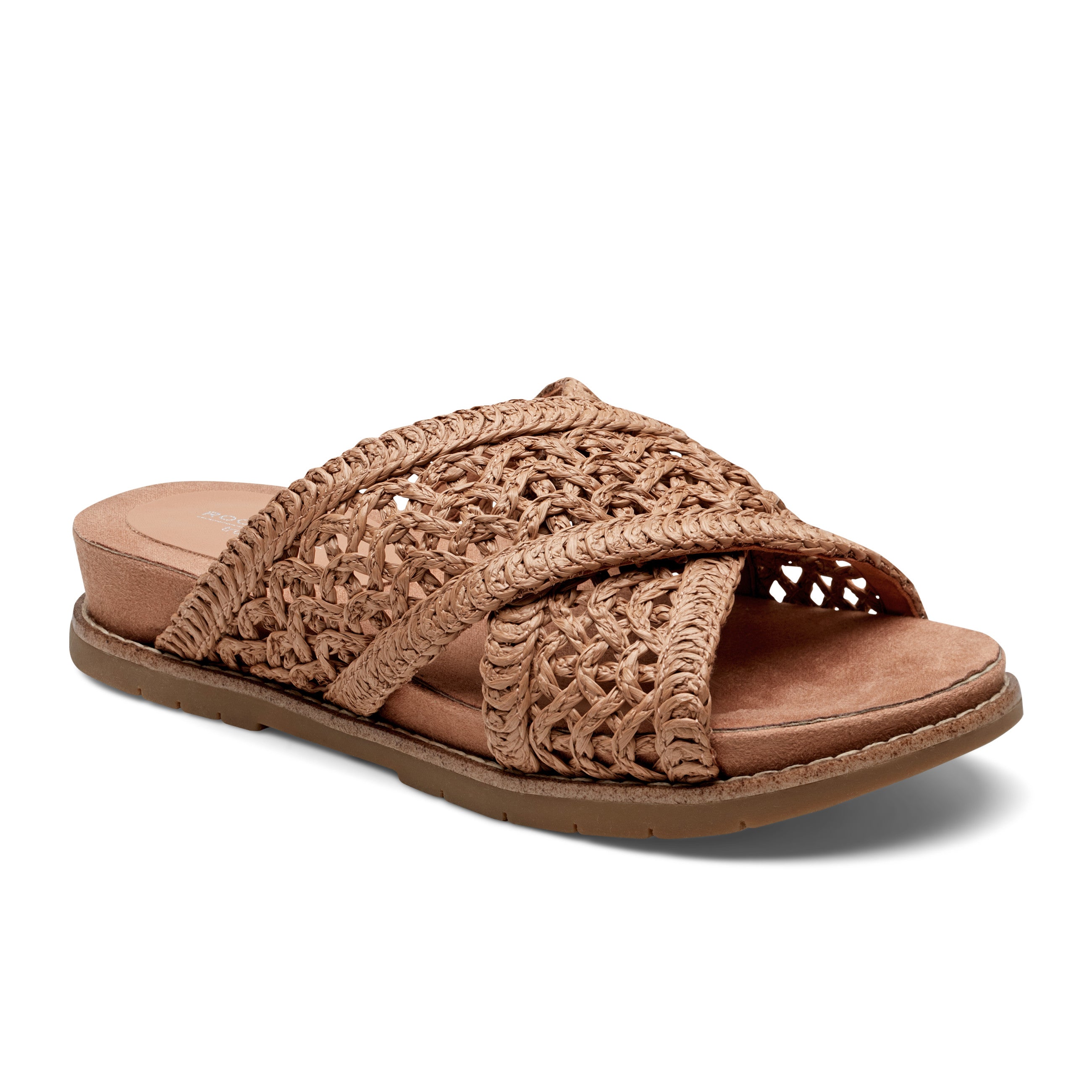 Women's Zora Open Toe Slip-On Flat Casual Sandals - Comfortable Summer Walking Shoes for Beach, Vacation & Everyday Wear