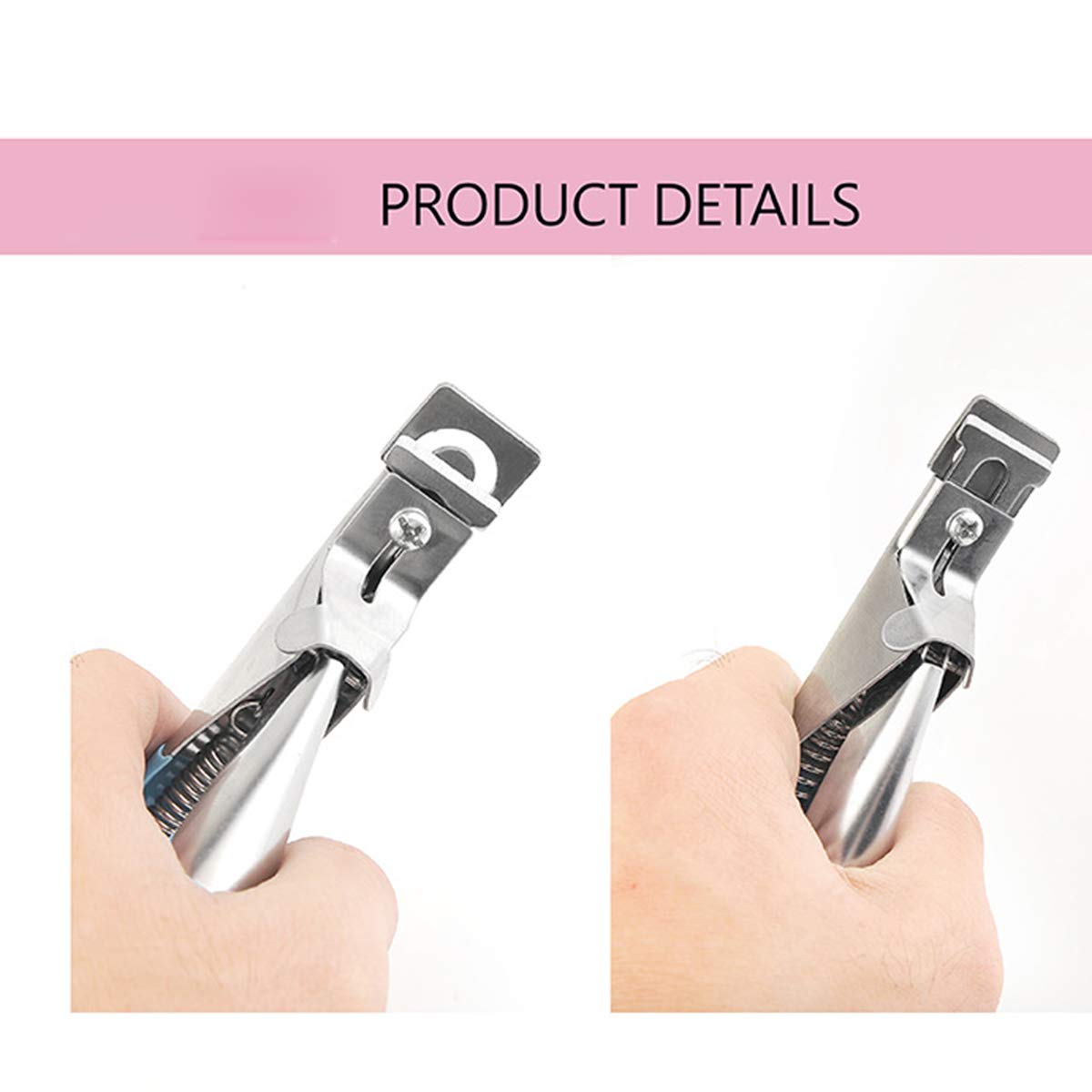 Professional Acrylic Nail Clipper & Trimmer - Bastex False Nail Cutter for Artificial Nails, Manicure Tools | Perfect for Salon, Home Nail Art & DIY Manicures