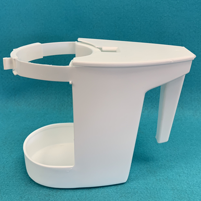 Super Toilet Bowl Caddy - Bathroom Organizer with Hanging Storage for Cleaning Supplies, Sponges & Brushes | Perfect for Small Bathrooms, RVs & Campers (Space-Saving Solution)