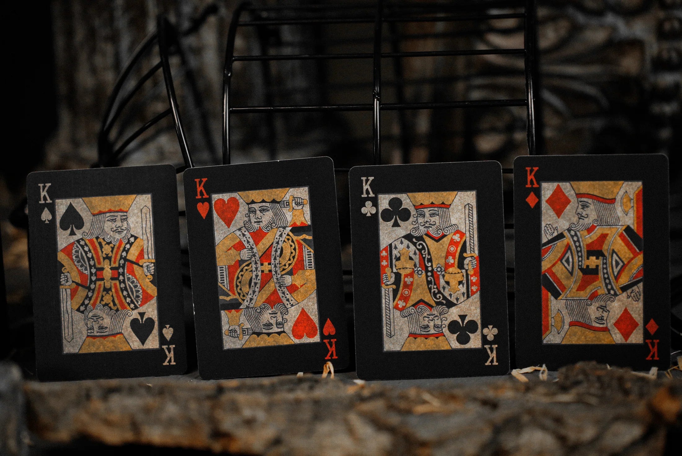 Apocalypse Bicycle Playing Cards - Premium Wooden Box Set | Unique Collectible Deck for Card Games, Magic Tricks & Poker Nights