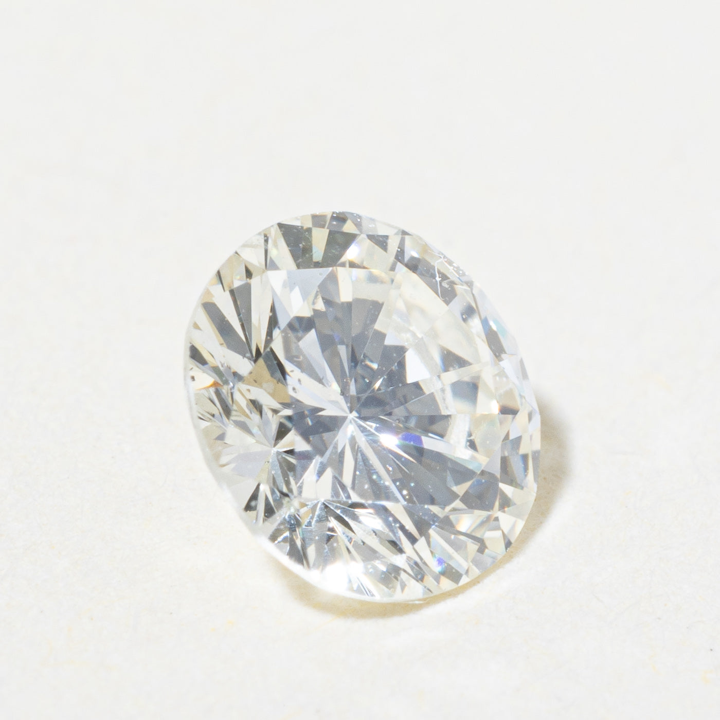0.57ct Round Brilliant Cut Loose Diamond - VS2/SI1 Clarity, K Color | Perfect for Engagement Rings & Fine Jewelry
