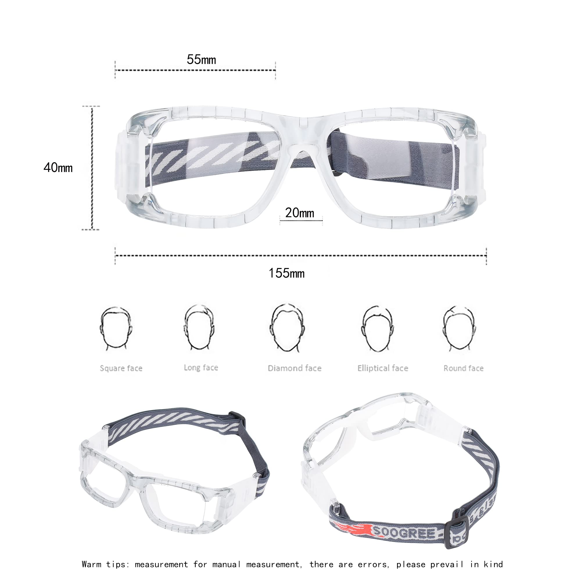 Best Anti-Fog Sports Goggles for Basketball & Football - Shockproof Safety Eyewear for Men & Women - Perfect for Outdoor Games & Training