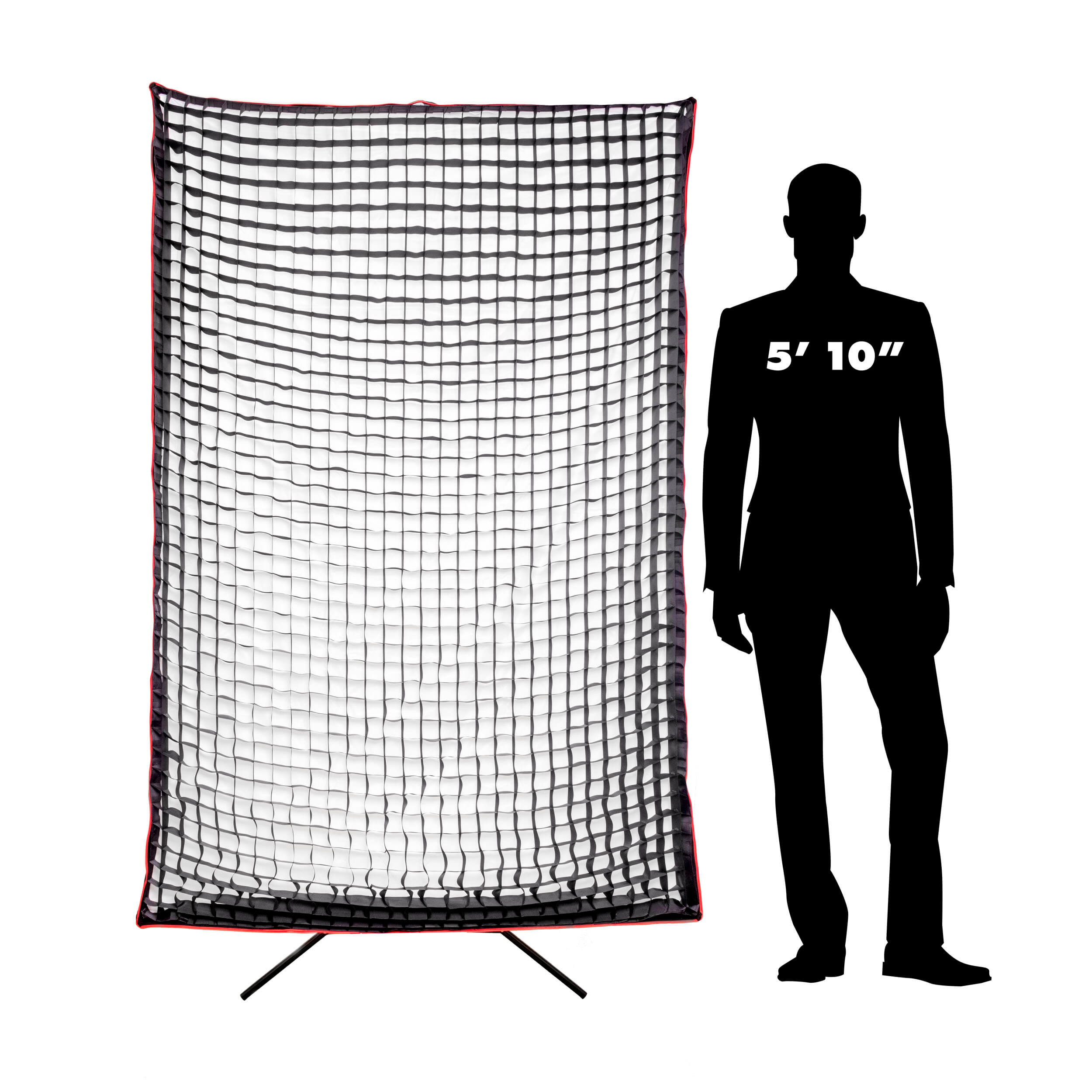 120x180cm Large Rectangular Quick Set Up Softbox with 4cm Grid - Professional Photography Lighting for Studio, Portrait, and Product Shoots