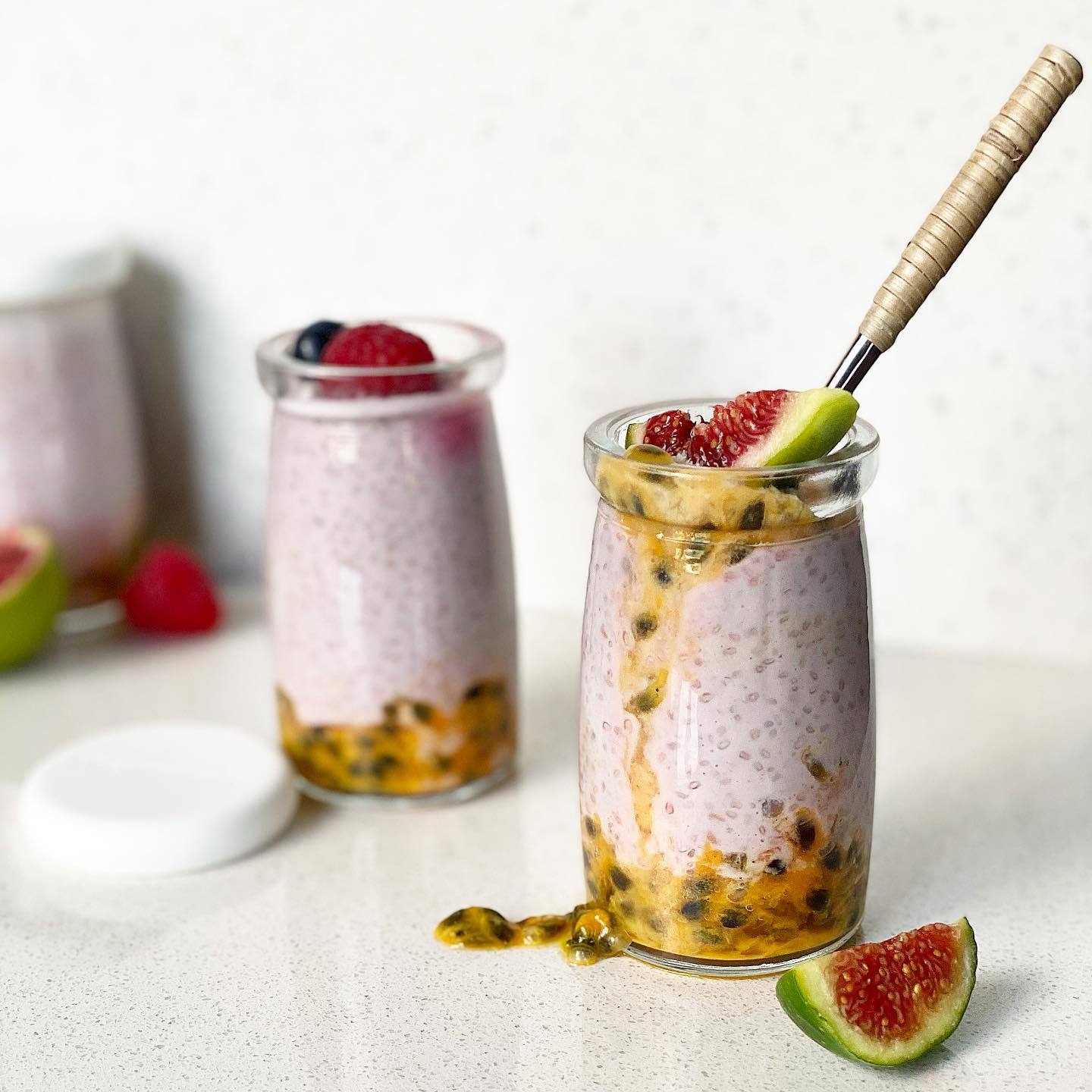 Premium Glass Yogurt Jars with Lids - Airtight Food Storage Containers for Homemade Yogurt, Meal Prep & Kitchen Organization (Set of 6) - Perfect for Breakfast, Snacks & Healthy Living