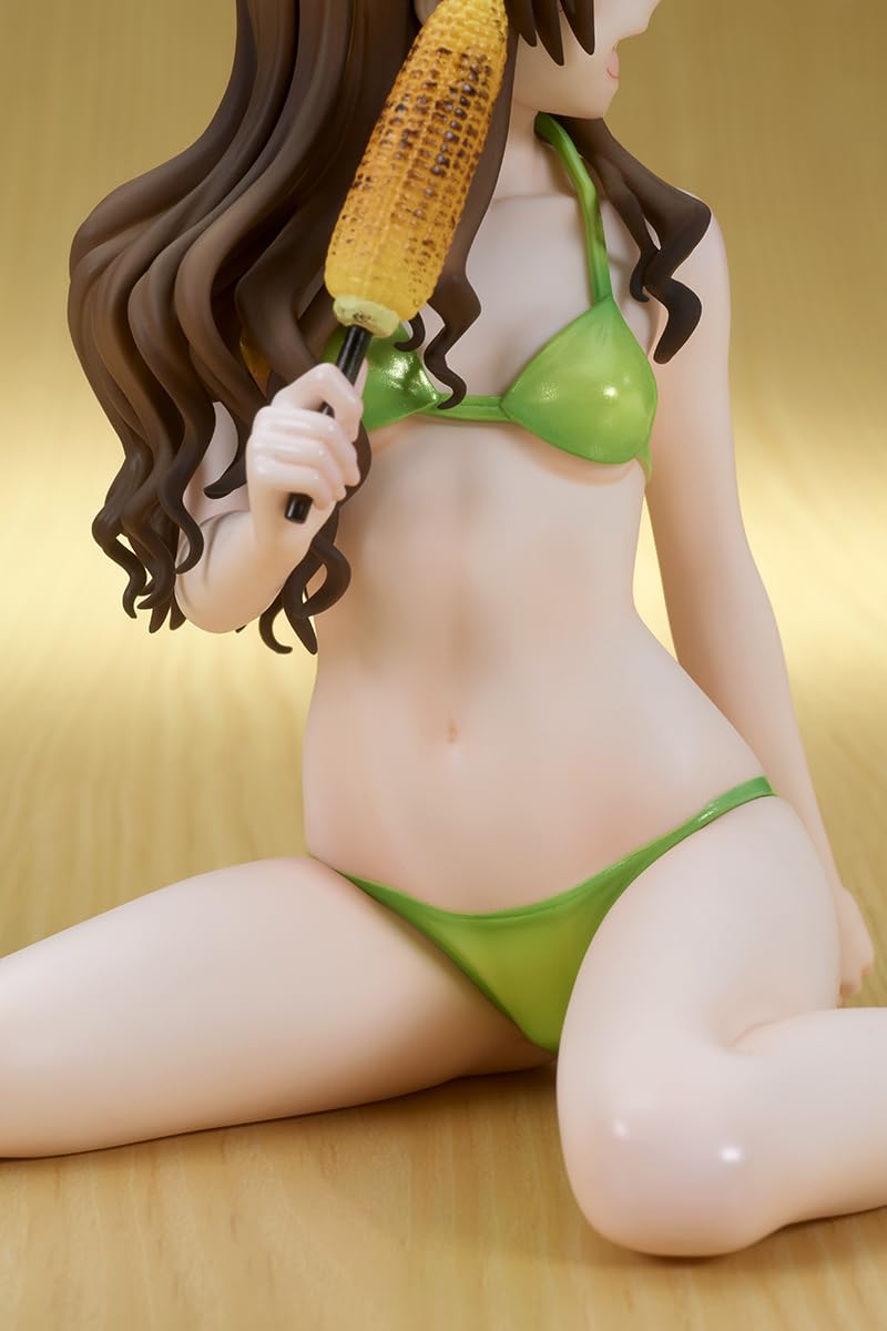 Ques Q Love-RU Darkness 1/7 Scale PVC Figure - Mikan Yuuki in Bikini (12cm) - Anime Collectible for Display & Gift