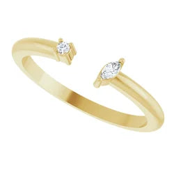 Exquisite Marquise Diamond Claw Ring - 14K White Gold Vintage Engagement Ring for Women | Perfect for Proposals, Anniversaries & Special Occasions