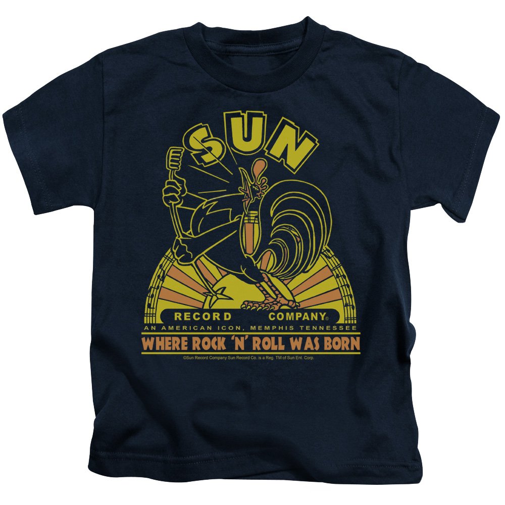 Sun Rooster Graphic Unisex Youth T-Shirt for Boys & Girls - Comfortable Cotton Tee for School, Playdates & Everyday Wear